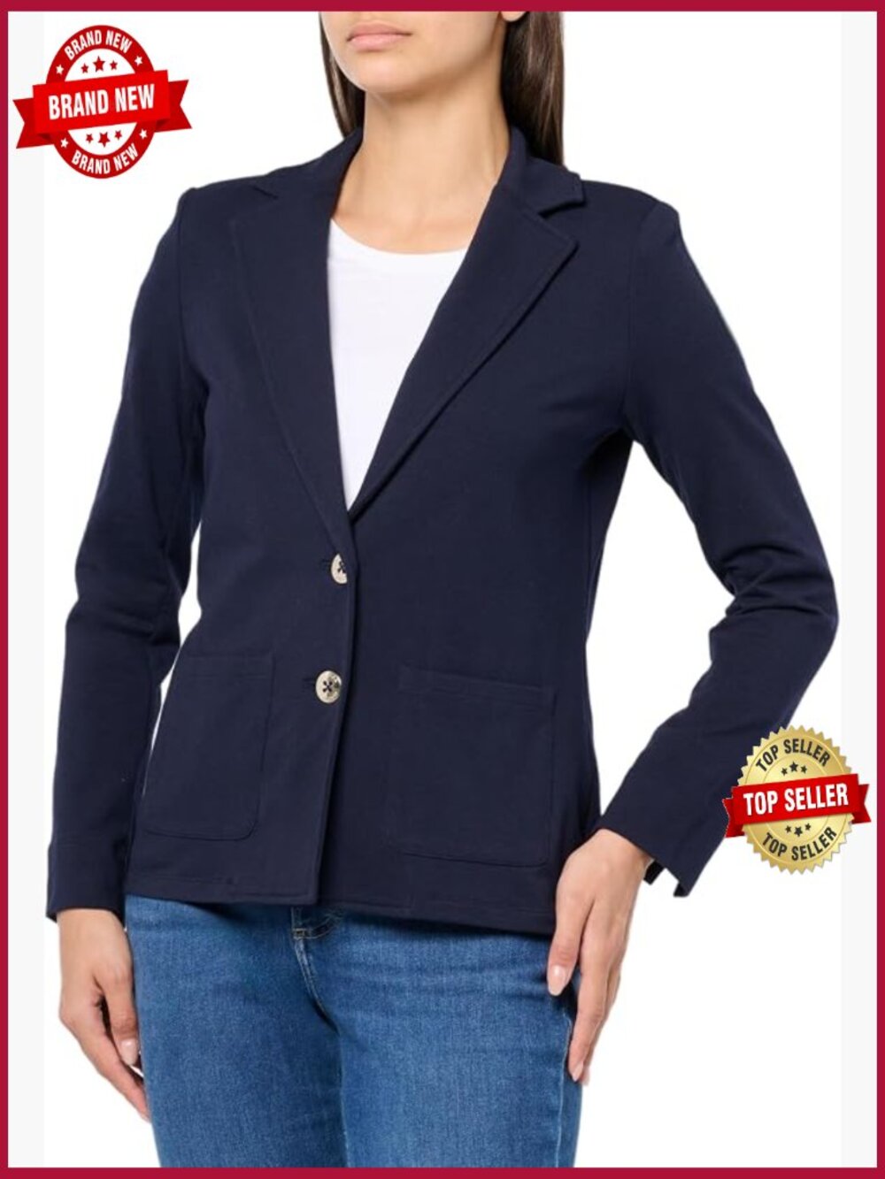 Knit Blazer Jacket Long Sleeve Shawl Collar Button Front Casual Lightweight